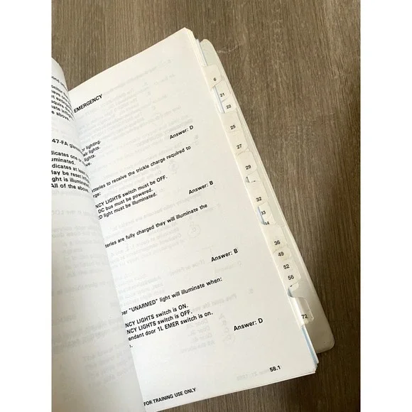 Northwest B747 Flight Crew‎ Training Manual Binder Original Set 2 80s 90s NWA - Picture 15 of 15